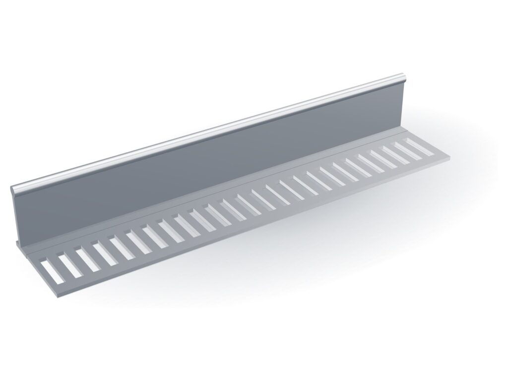 3D visualisation: Aluminium Corner Profile (L) for Ceramic and Porcelain Tiles