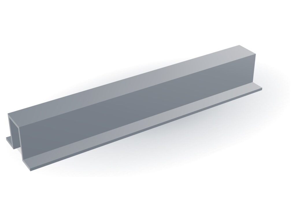 3D visualisation: Aluminium Omega Profile for Drywall, Cladding and Finishing